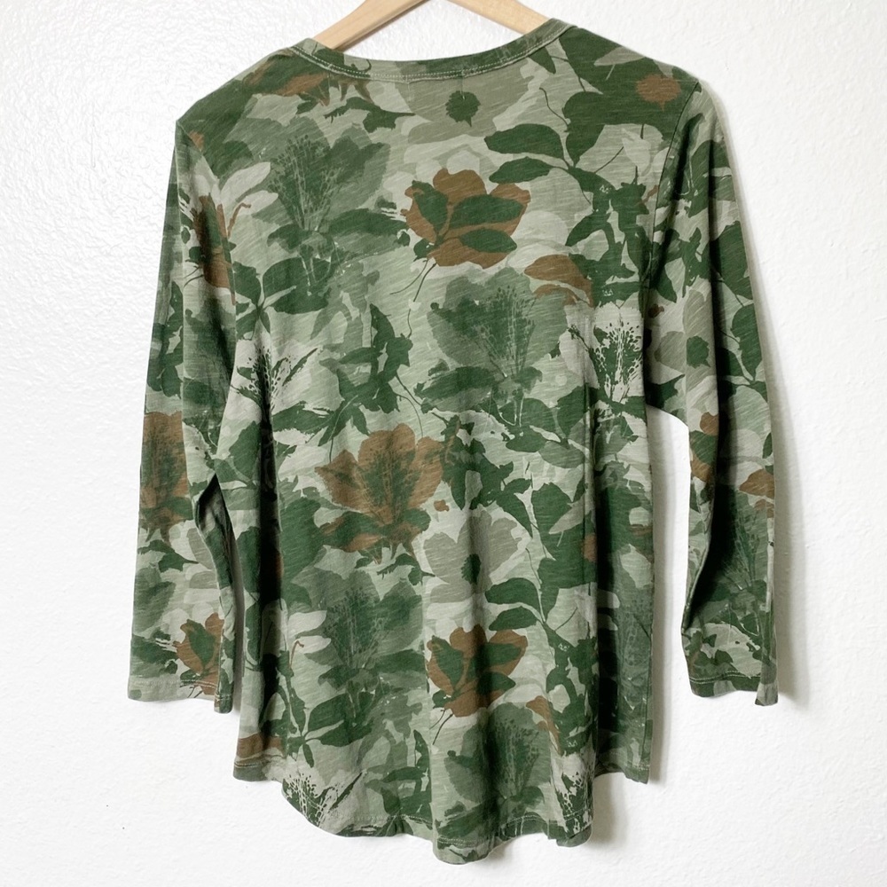 Anthropologie T.la Women Green 3/4 Sleev… - Picture 5 of 5